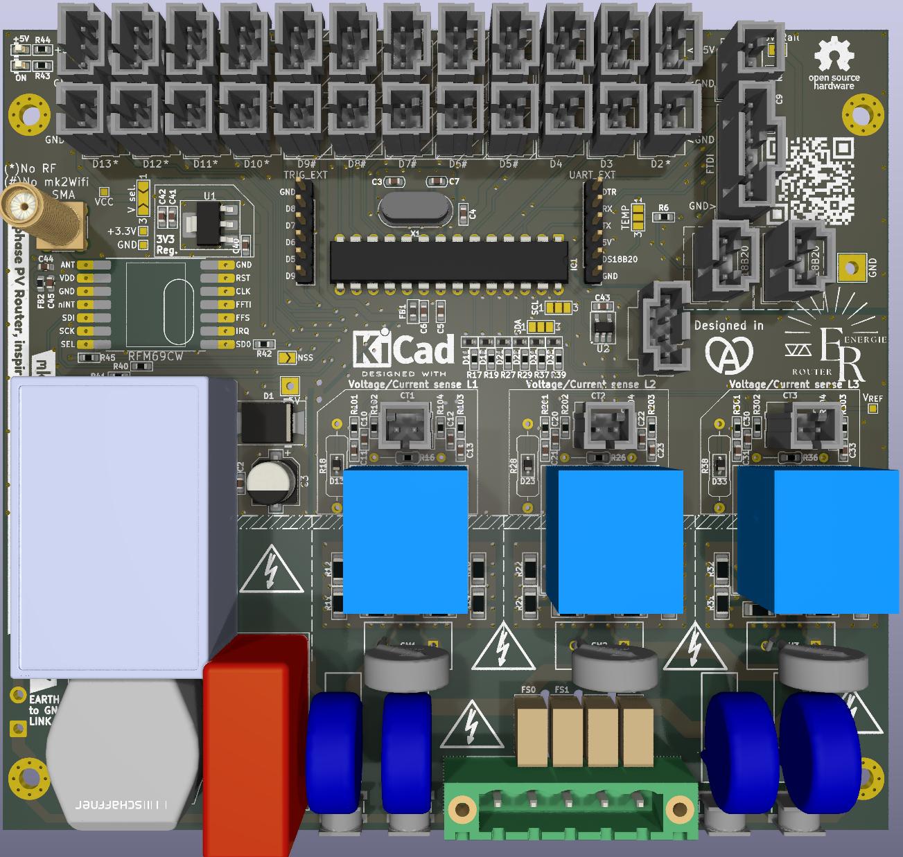 Carte universelle — face avant assemblée