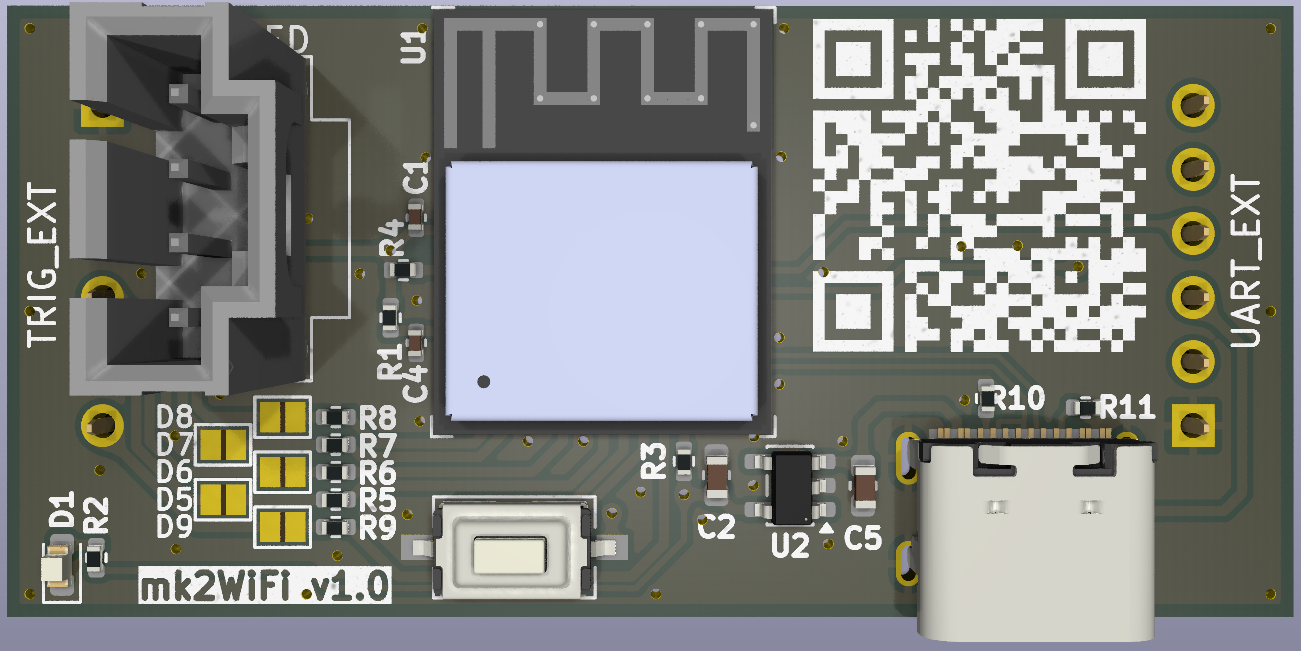 Module mk2Wifi — face avant assemblée